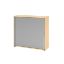 Rollladenschrank aus Holz - 3 Ordnerhöhen -...