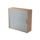 Rollladenschrank aus Holz - 3 Ordnerhöhen -...