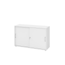 Schiebetürenschrank aus Holz - 2 Ordnerhöhen -...