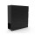Briefkasten Edelstahl Design Postkasten Zeitungsfach Rolle Wandbriefkasten schwarz 400042