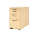 Standcontainer aus Holz - 4 Schubladen - 720-760 x 428 x...