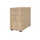 Standcontainer aus Holz - 4 Schubladen - 720-760 x 428 x...