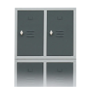 Aufsatzspind 60 cm breit, anthrazit | Lüllmann®