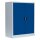 Lüllmann® Aktenschrank - abschließbar - 2,5 Ordnerhöhen - grau/blau