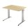 Schreibtisch New York 720 x 800 x 800 mm C-Fuß Design