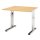 Schreibtisch Osaka 650-850 x 800 x 800 mm C-Fuß Design höhenverstellbar