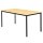 Stahl-Schreibtisch für Unterbaucontainer (310320/310330) 160x80cm
