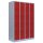 grau/feuerrot