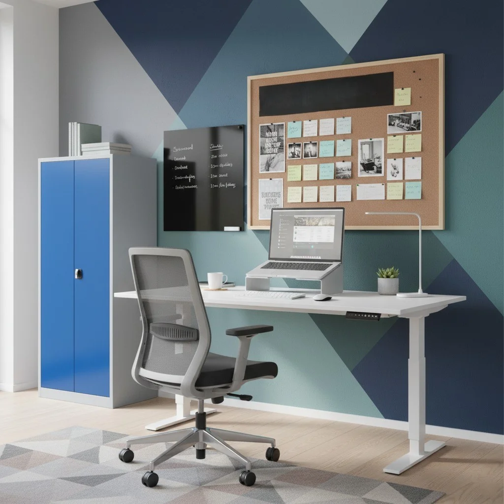 Modernes Home Office Setup